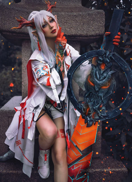 Arknights: Nian (Signed A4 Print) - Image 2