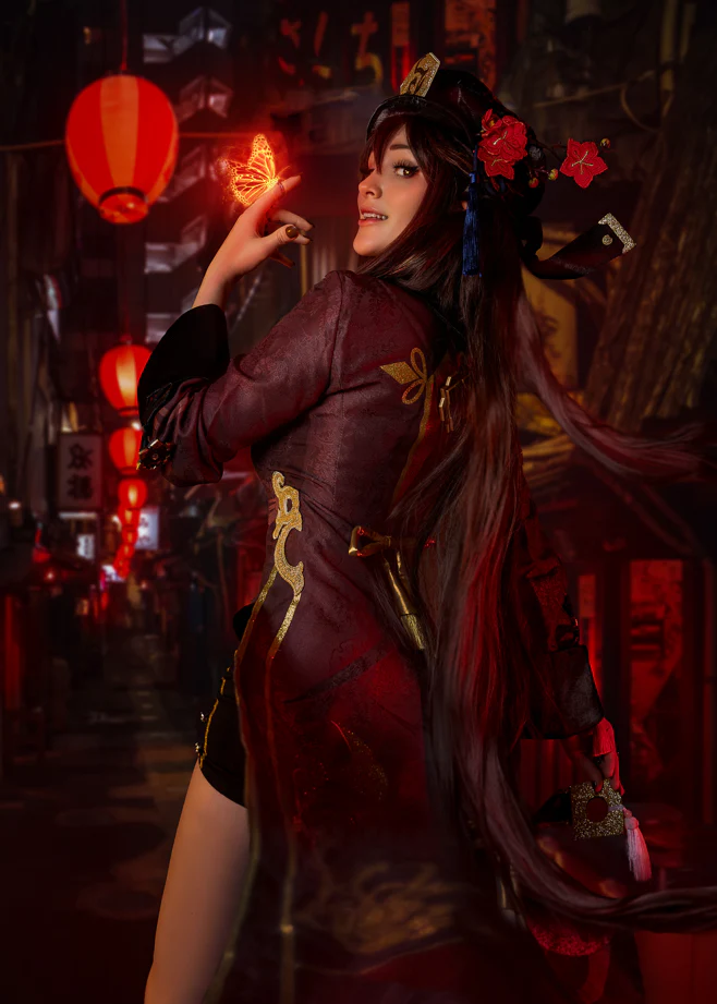 Genshin Impact: Hu Tao (Signed A4 Print) - Image 2