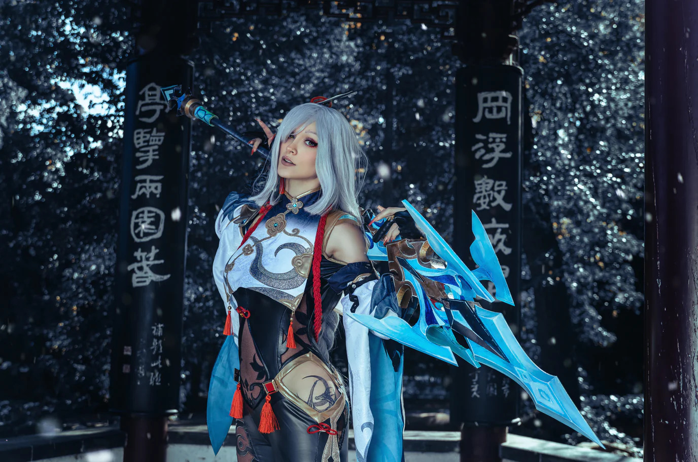 Genshin Impact: Shenhe (Signed A4 Print) - Image 2