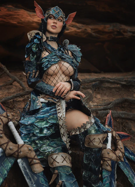 Monster Hunter: Nargacuga Armor(Signed A4 Print) - Image 4