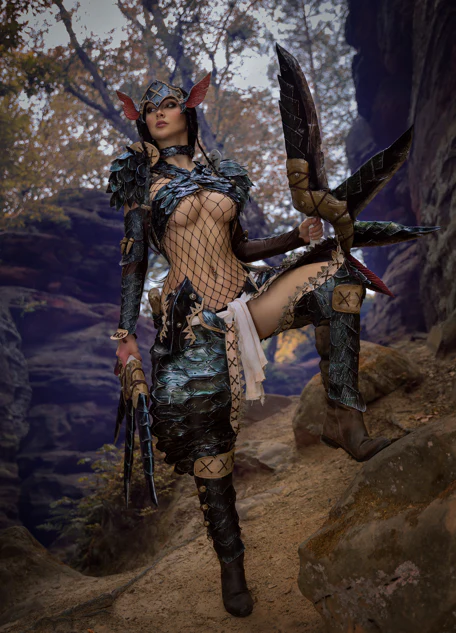 Monster Hunter: Nargacuga Armor(Signed A4 Print) - Image 5
