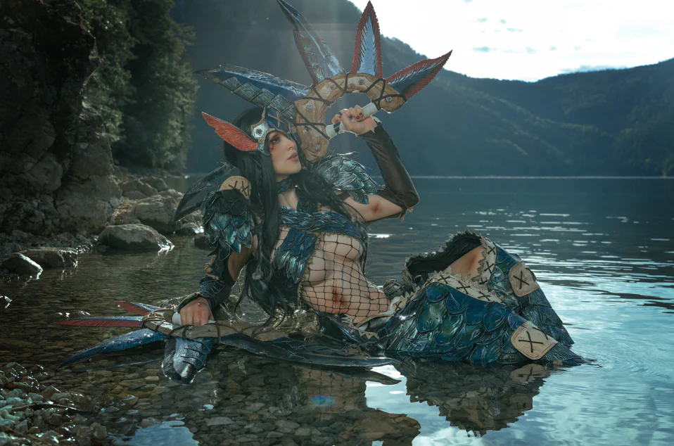 Monster Hunter: Nargacuga Armor(Signed A4 Print) - Image 6