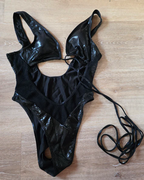 Wardrobe Clearance: Black Snake Monokini - Image 3